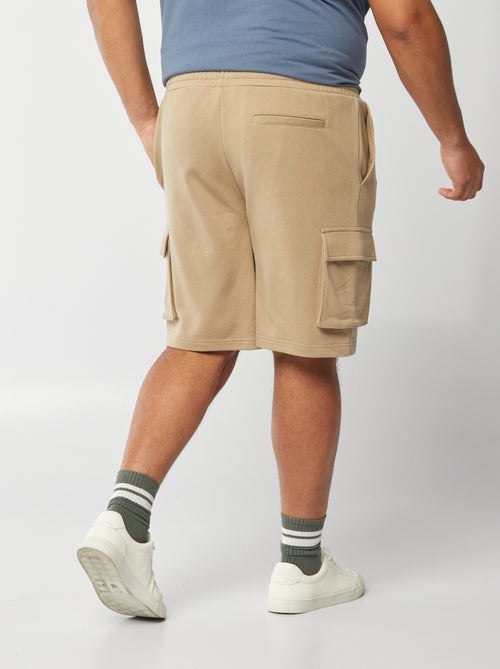 Short en molleton léger multipoches - Kiabi