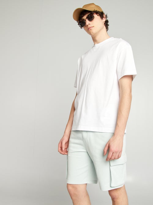 Short en molleton léger multipoches - Kiabi