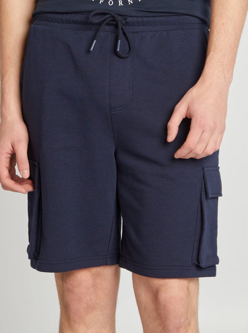 Short en molleton léger multipoches - Kiabi