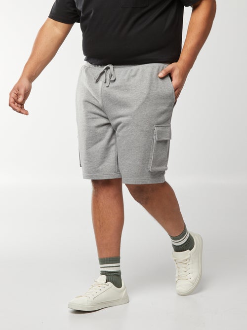 Short en molleton léger multipoches - Kiabi