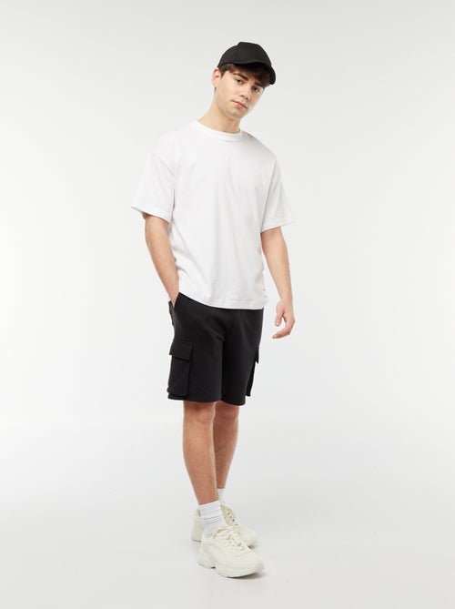Short en molleton léger multipoches - Kiabi