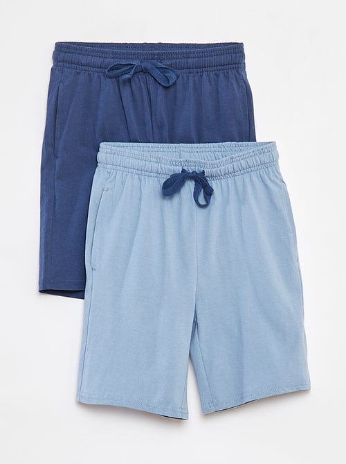 Short en molleton léger uni à 2 poches - Kiabi