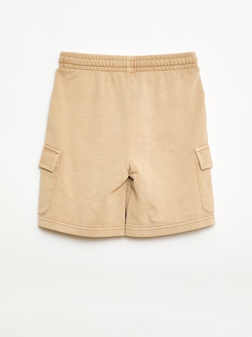 Short en molleton multipoche - Kiabi