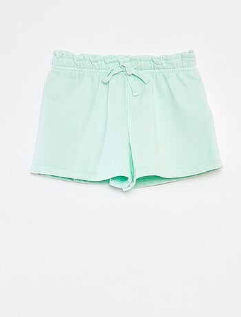 Short en molleton uni