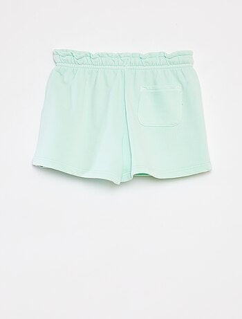 Short en molleton uni