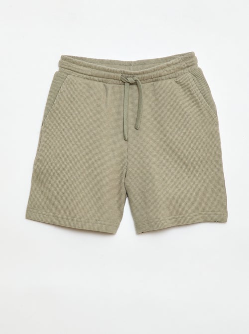 Short en nid d'abeilles - Kiabi