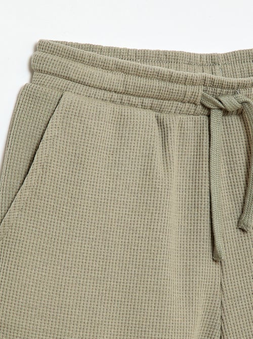 Short en nid d'abeilles - Kiabi