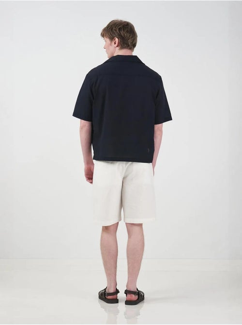 Short en tissu taille mi-haute, coupe décontractée giesto - Kiabi