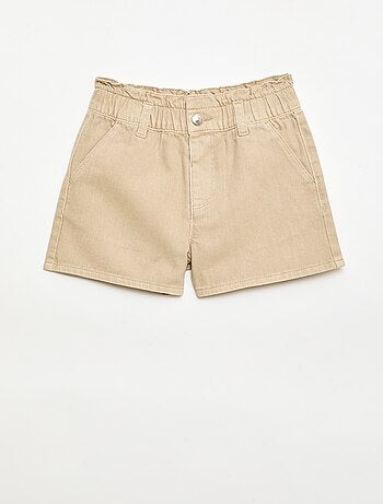 Short en twill uni