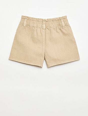 Short en twill uni