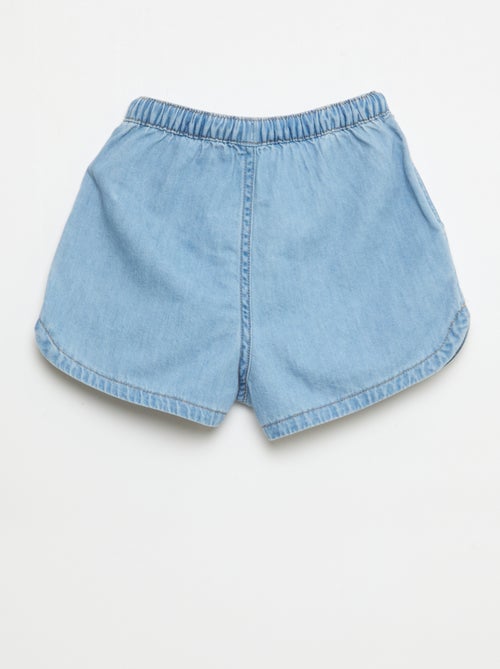 Short en twill uni - Kiabi