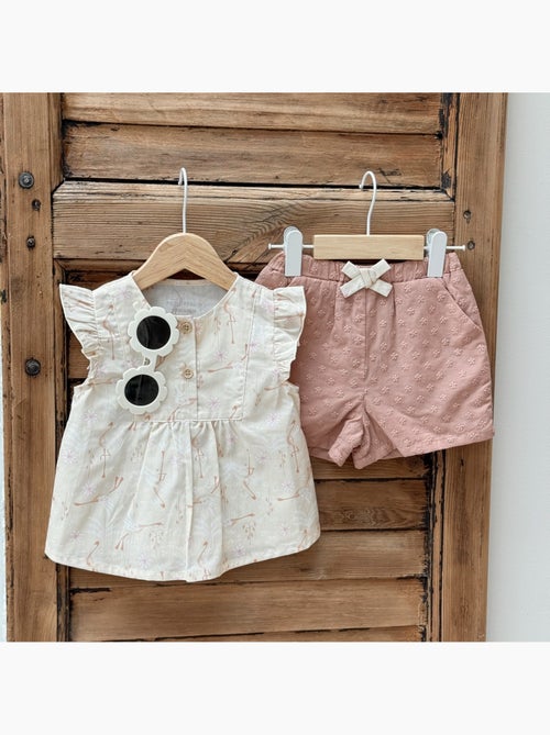 Short enfant en broderie anglaise Poésie d'été - Kiabi Short enfant en broderie anglaise Poésie d'été - Kiabi