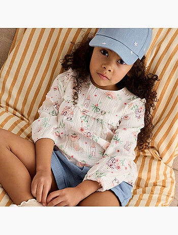 Short enfant en chambray ciao milano
