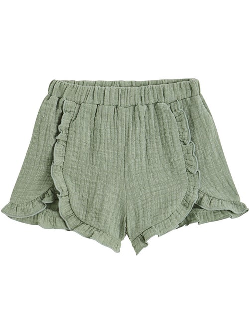 Short enfant en gaze de coton Anaelle - Kiabi Short enfant en gaze de coton Anaelle - Kiabi