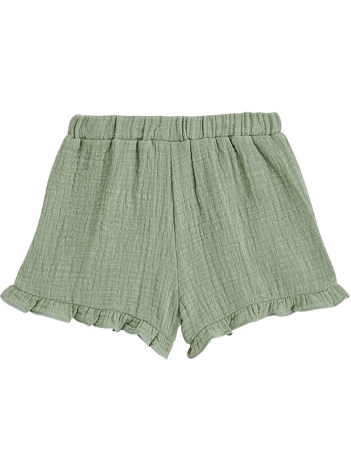 Short enfant en gaze de coton Anaelle - Kiabi Short enfant en gaze de coton Anaelle - Kiabi
