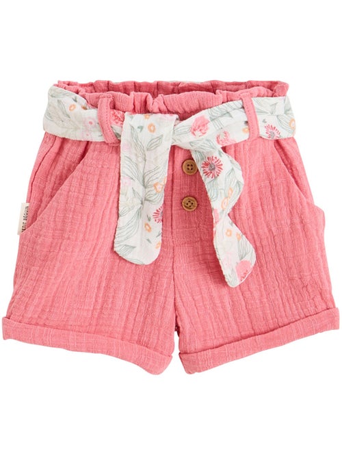 Short enfant en gaze de coton Anaelle - Kiabi Short enfant en gaze de coton Anaelle - Kiabi