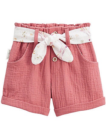 Short enfant en gaze de coton Fiesta