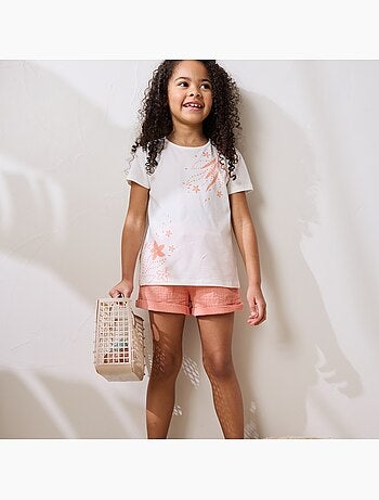 Short enfant en gaze de coton Santa Giulia