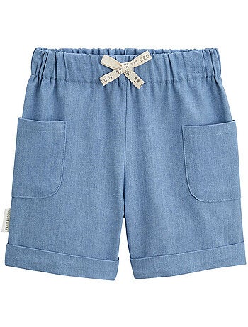Short enfant en toile de coton kanha