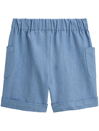 Short enfant en toile de coton kanha