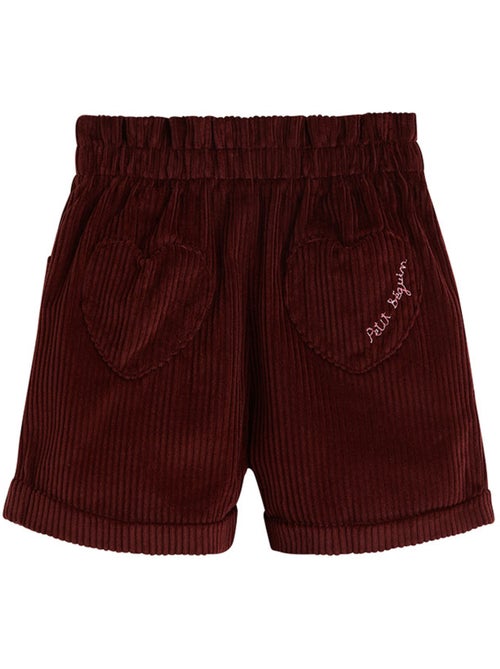 Short enfant en velours côtelé Aimée - Kiabi