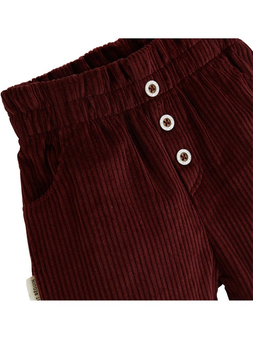 Short enfant en velours côtelé Aimée - Kiabi