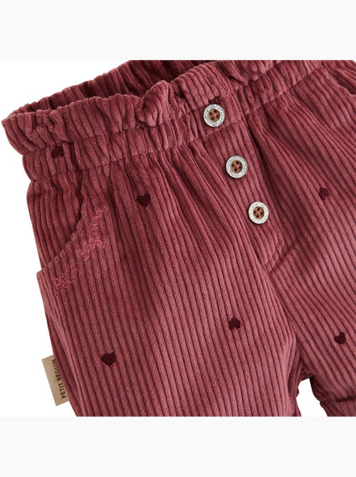 Short enfant en velours côtelé Aimée - Kiabi