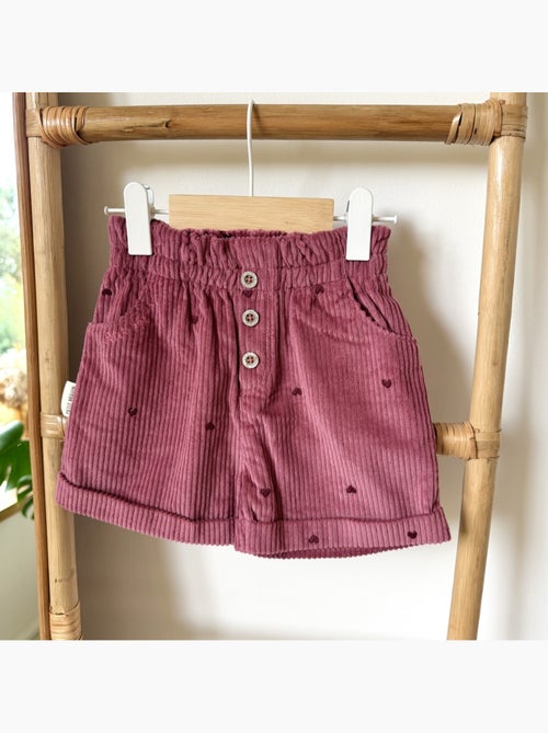 Short enfant en velours côtelé Aimée - Kiabi