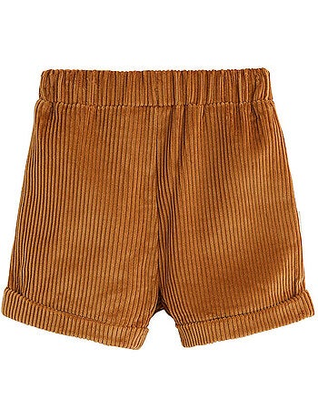 Short enfant en velours côtelé cléo