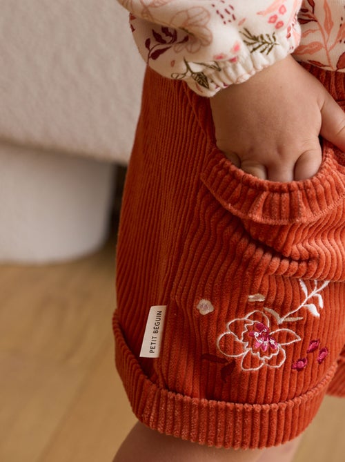 Short enfant en velours côtelé Manouk - Kiabi Short enfant en velours côtelé Manouk - Kiabi
