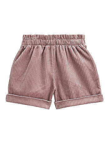 Short enfant en velours côtelé sora