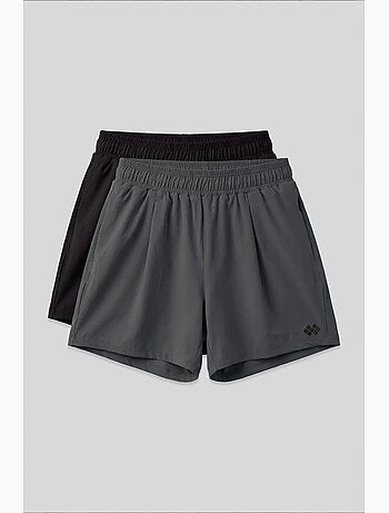 Short femme à taille haute tommy