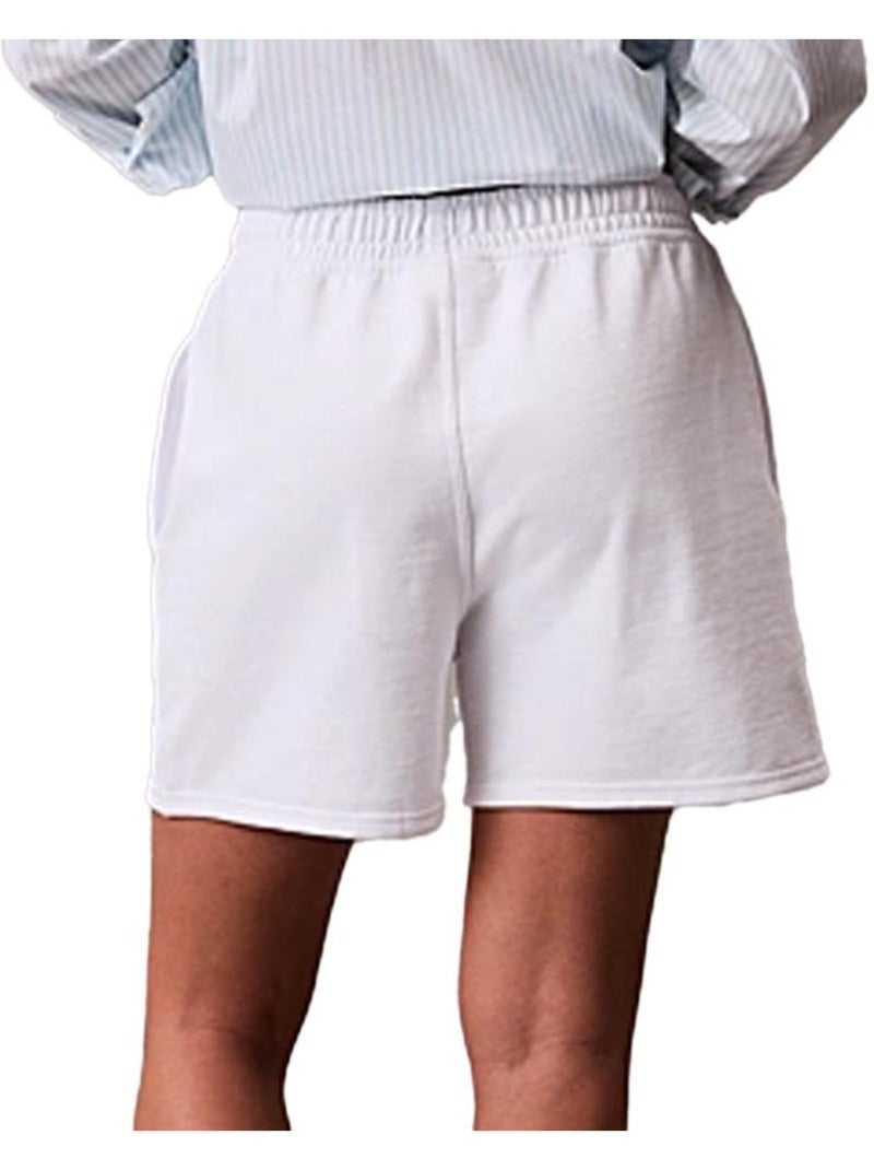 Short Femme Calvin Klein Jeans Blanc - Kiabi