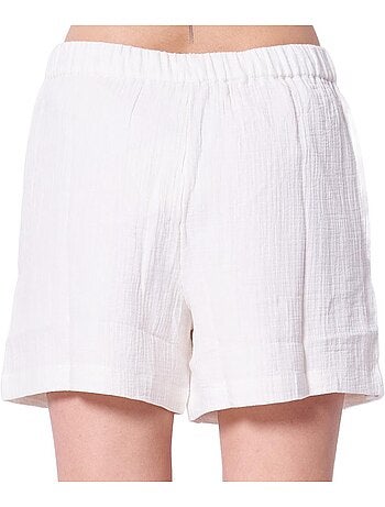 Short femme calvin klein jeans gauze
