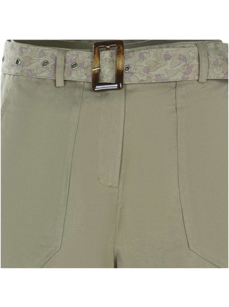 Short Femme Kaporal Vert kaki clair - Kiabi
