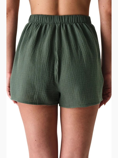 Short femme lessi trim penti - Kiabi Short femme lessi trim penti - Kiabi
