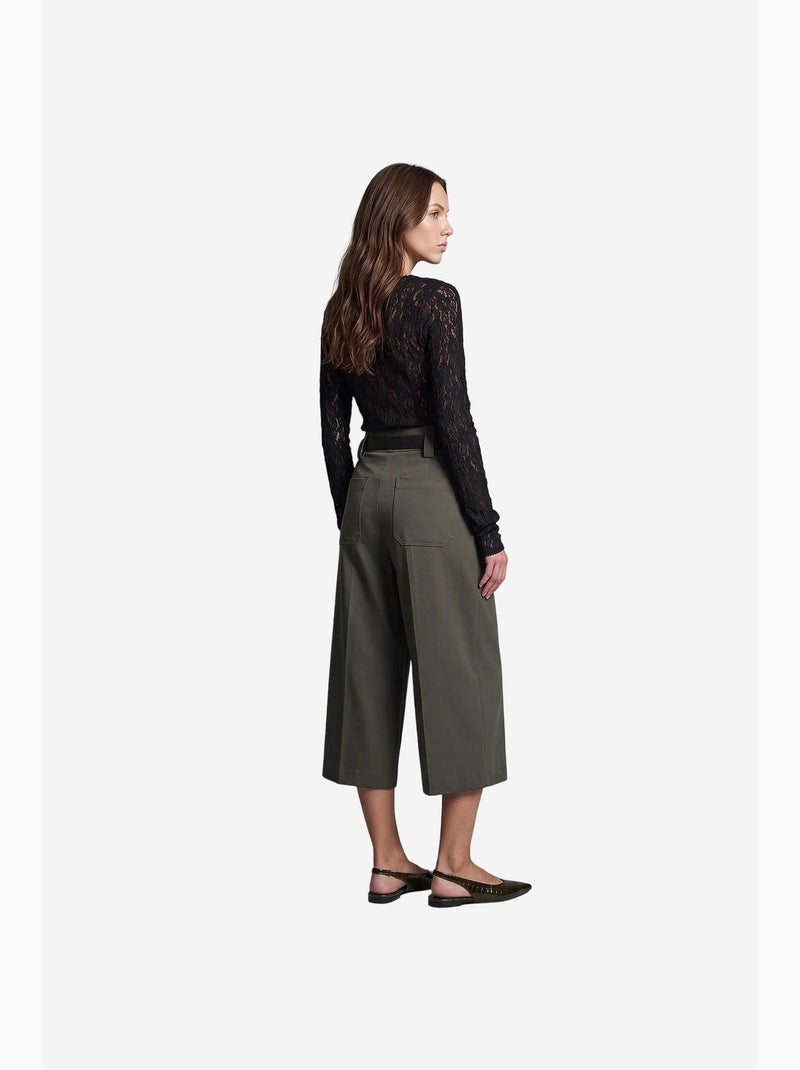 Short femme tailleur dilvin Kaki - Kiabi
