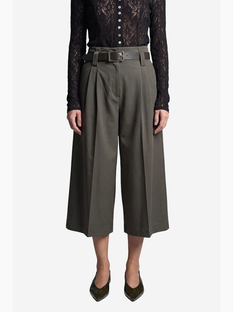 Short femme tailleur dilvin Kaki - Kiabi