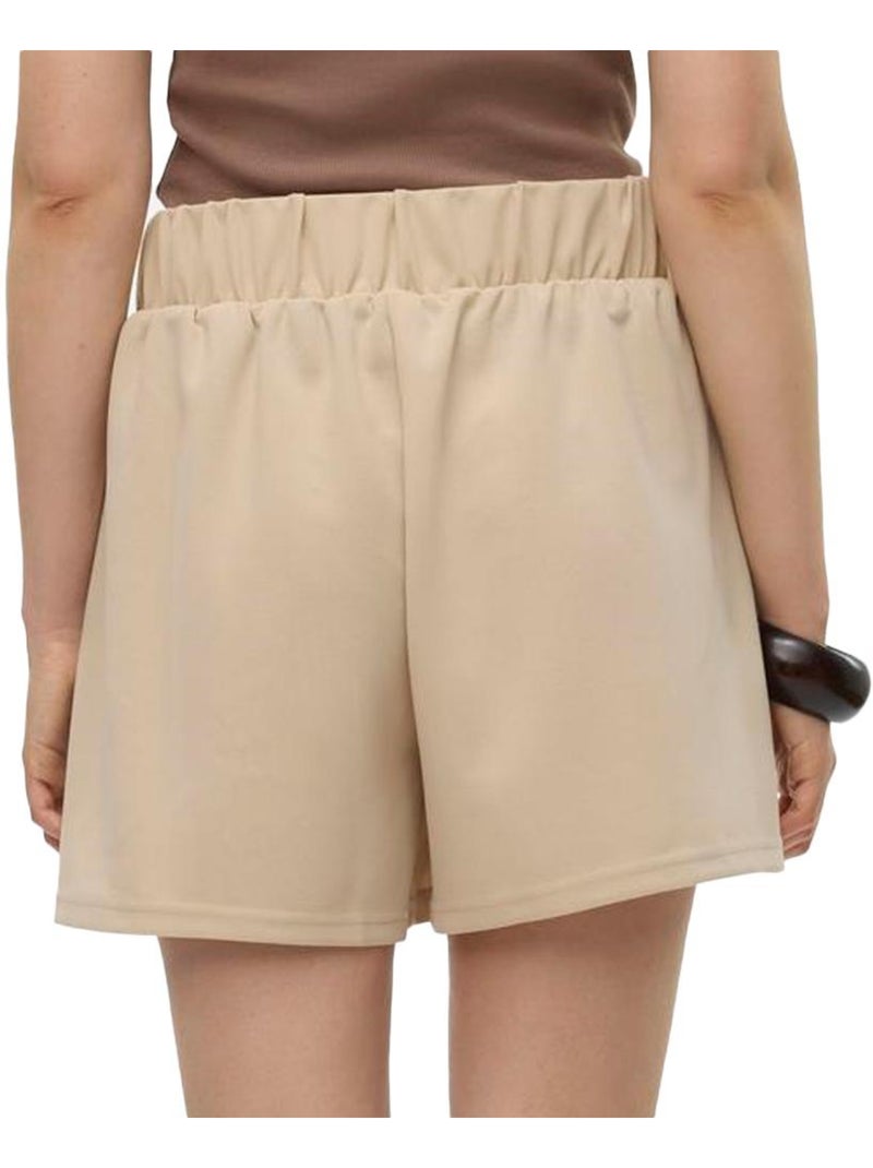 Short Femme Vero Moda Beige - Kiabi