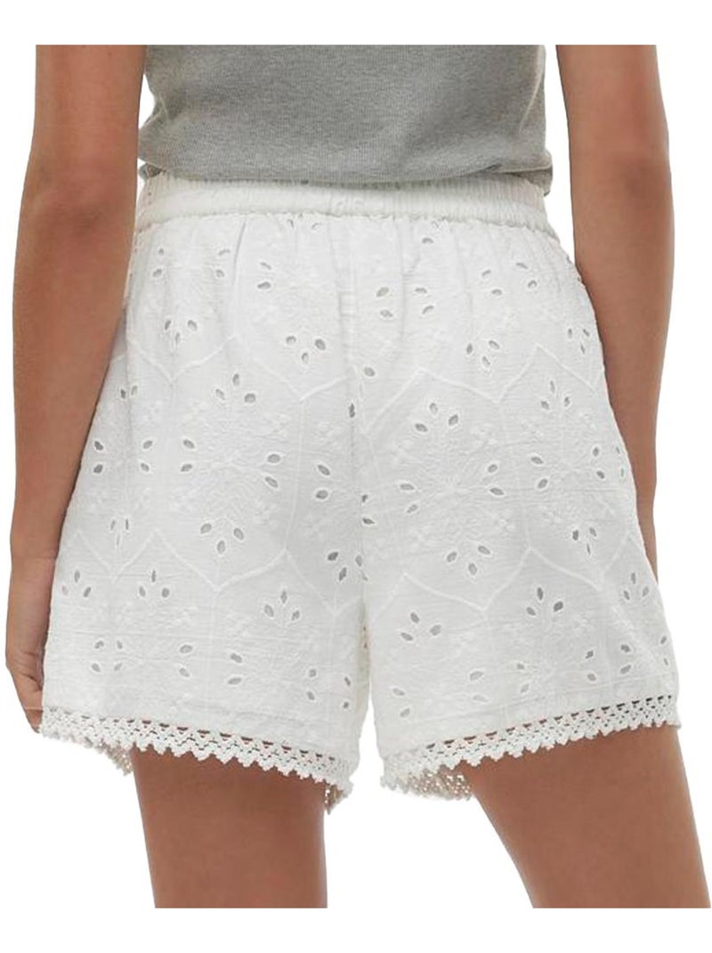 Short femme vero moda Blanc - Kiabi