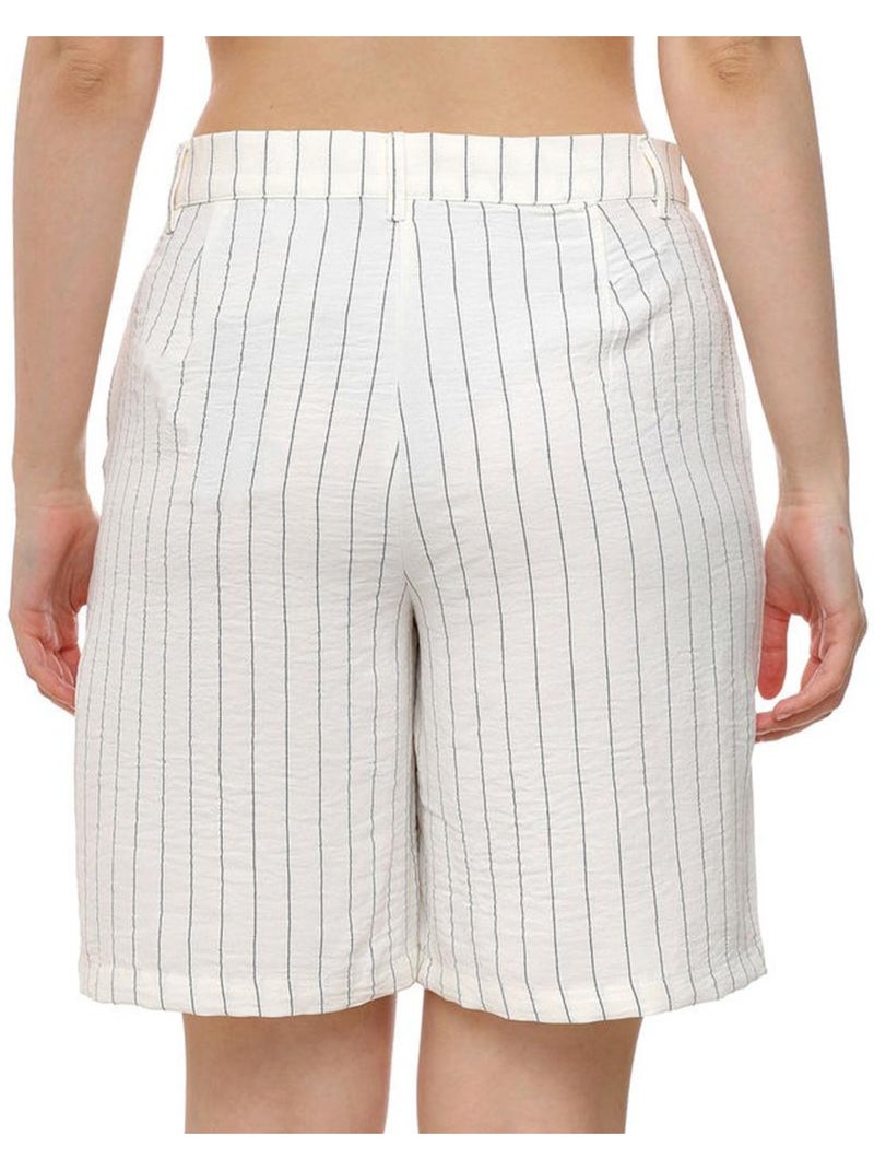 Short femme vero moda Ecru - Kiabi