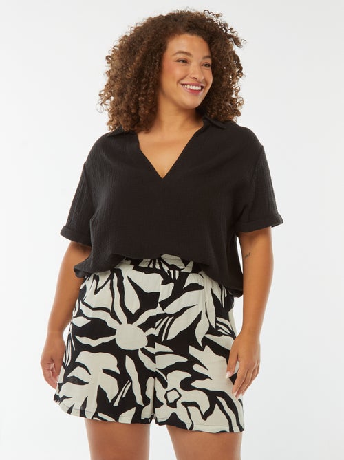 Short fluide avec 2 poches - Kiabi