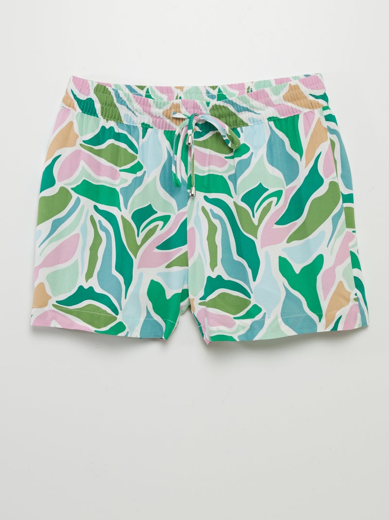 Short fluide 'JDY' Vert - Kiabi