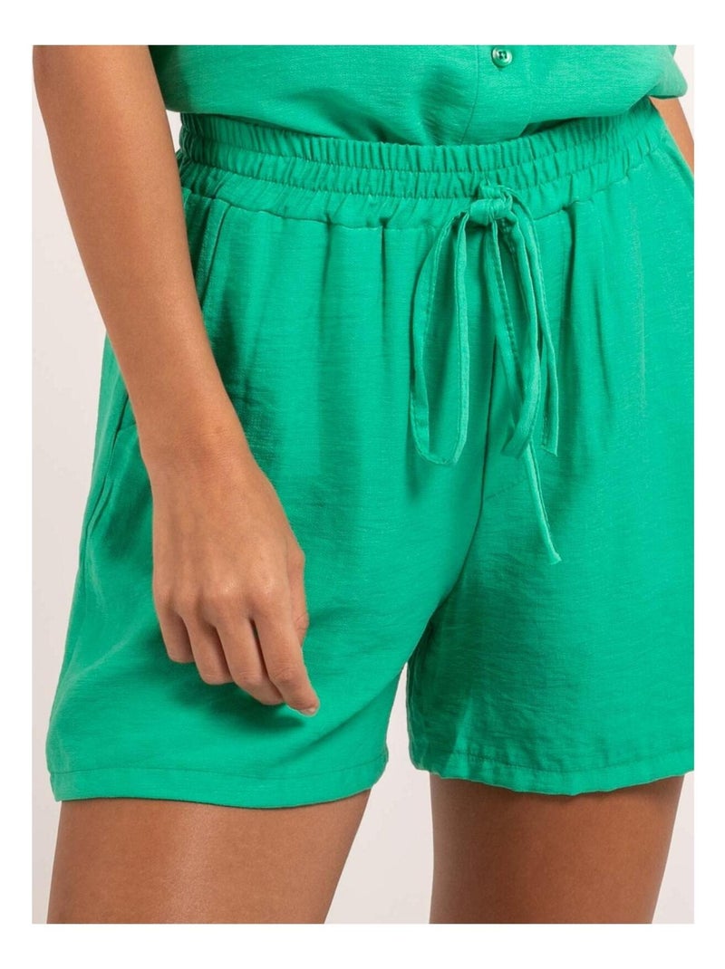Short fluide xybane Vert - Kiabi