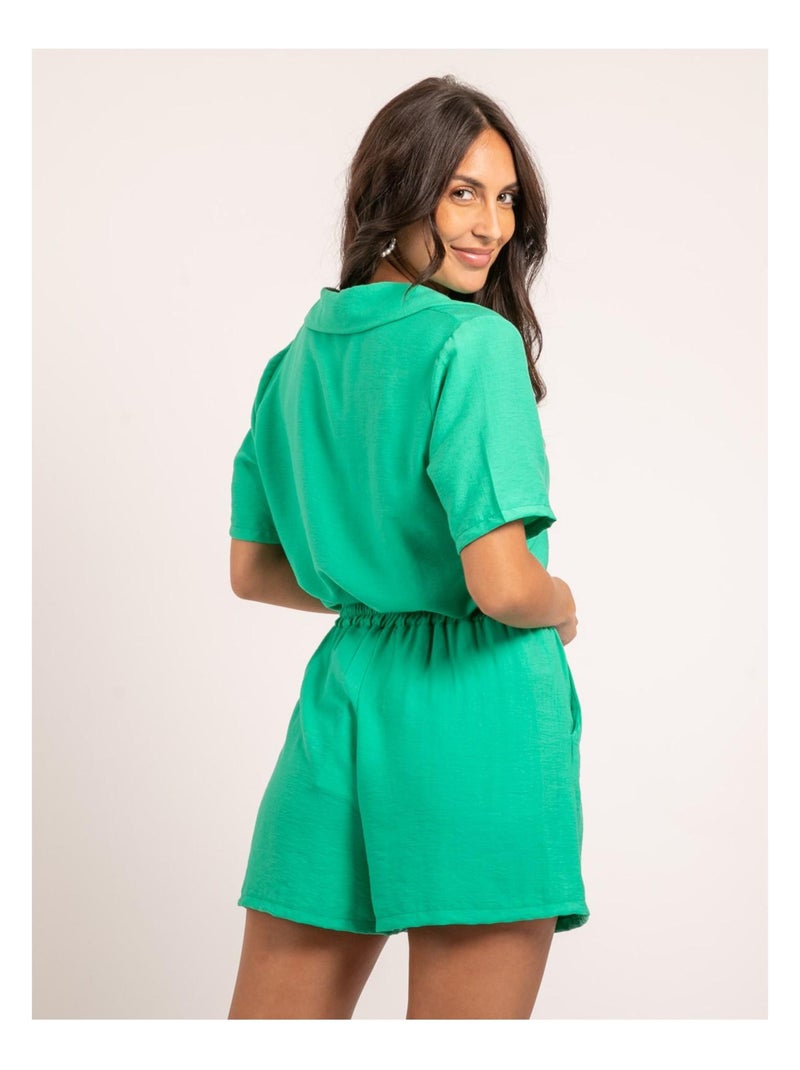 Short fluide xybane Vert - Kiabi