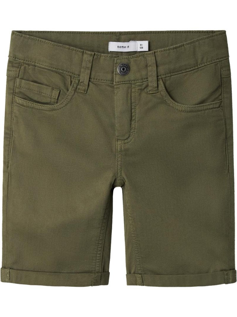 Short Garçon Name It Vert kaki clair - Kiabi