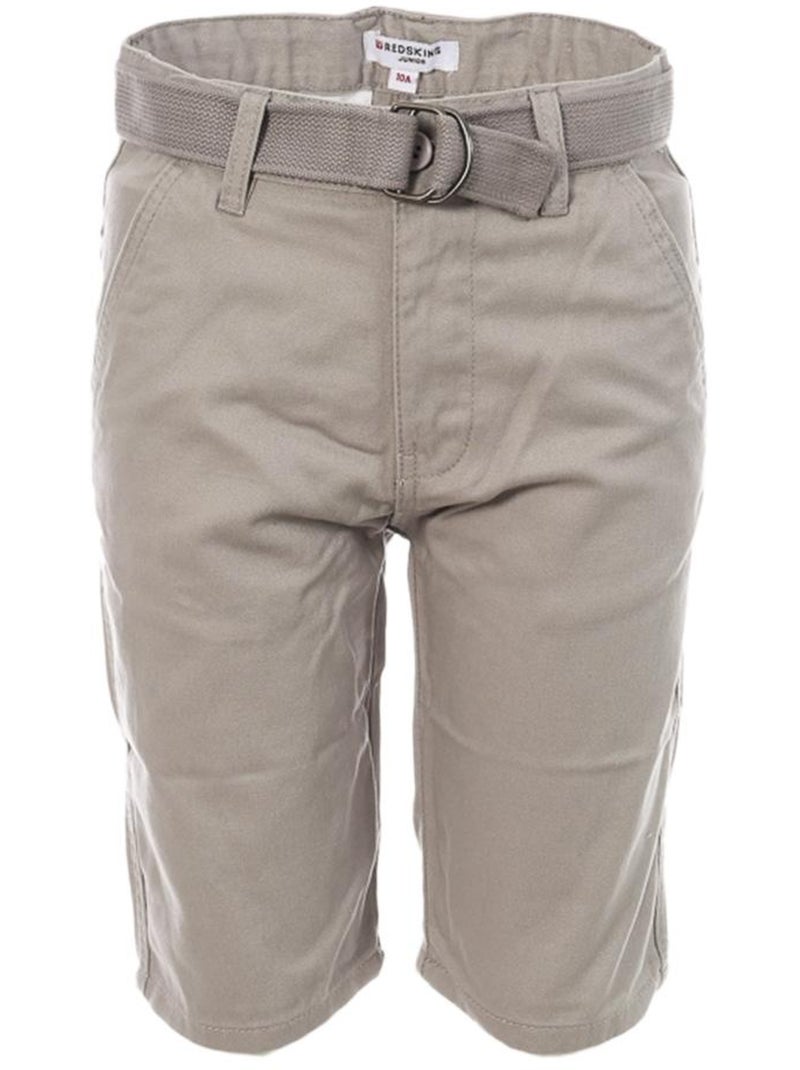 Short Garçon Redskins Gris Argenté - Kiabi