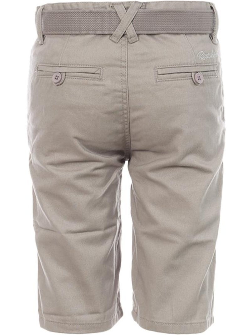 Short Garçon Redskins Gris Argenté - Kiabi