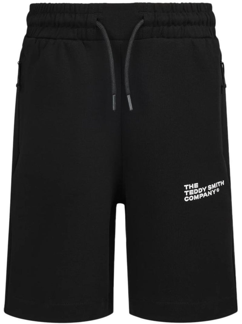 Short Garçon Teddy Smith Company Noir - Kiabi
