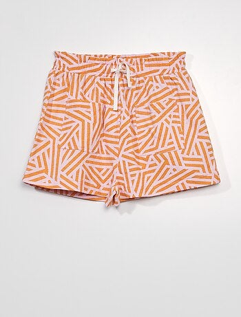 Short gaufré - Kiabi